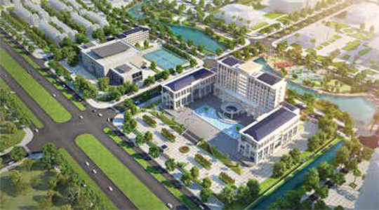 The new administrative center of Thanh Hoa city